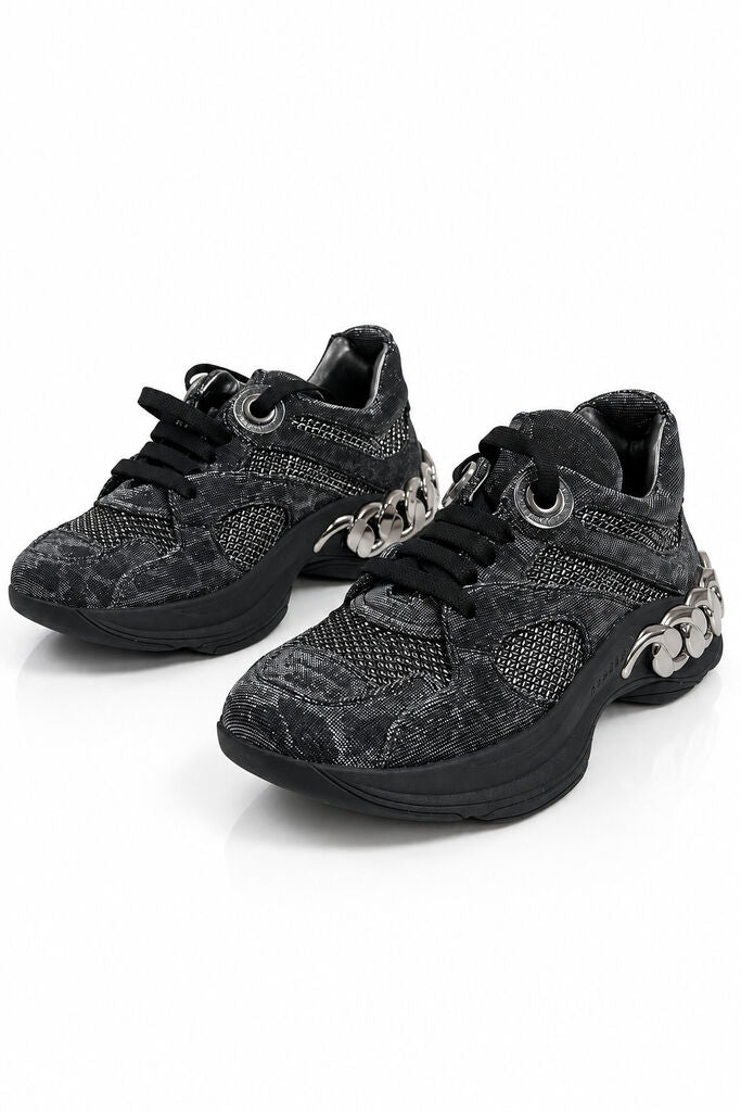 Shoes Tes/Gli GUNMETA