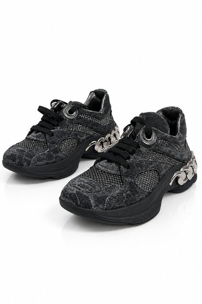Shoes Tes/Gli GUNMETA