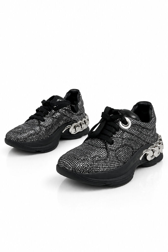 Shoes Tes/Gli GUNMETA