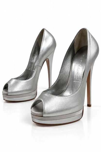 Shoes Laminato Argent