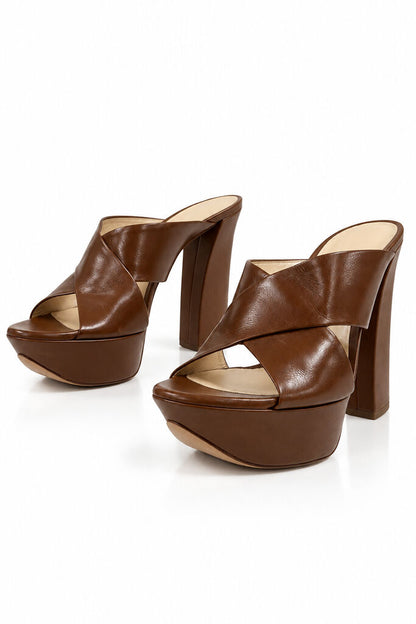 Shoes Nappa Marron