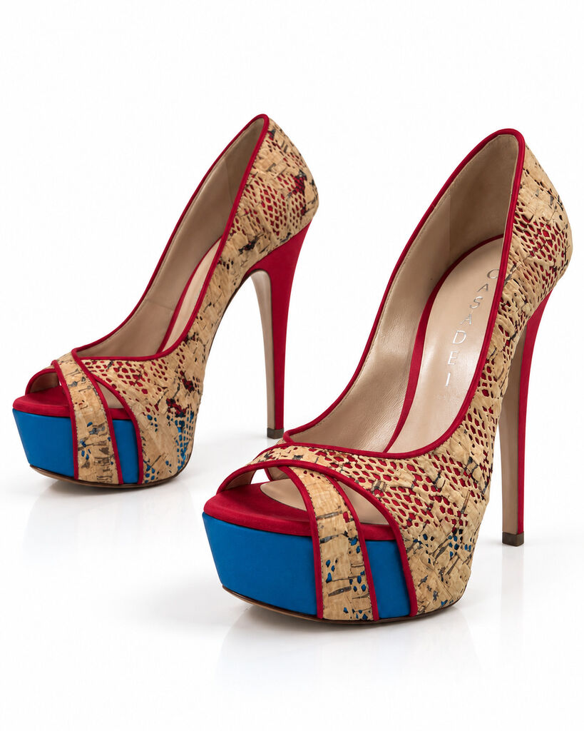 Shoes Raso Bei/Rosso