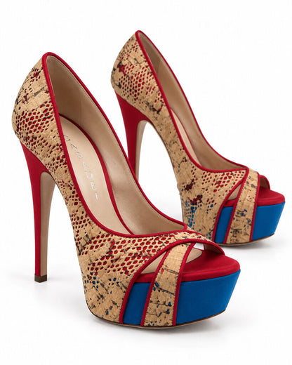 Shoes Raso Bei/Rosso