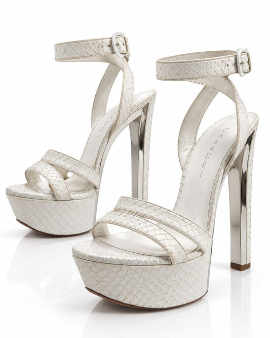 Shoes Serpent Bianco
