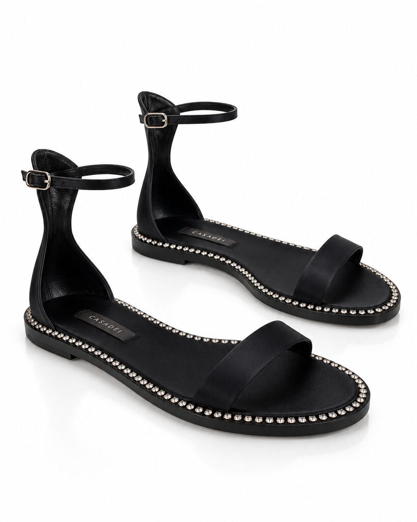 Shoes Satin NERO