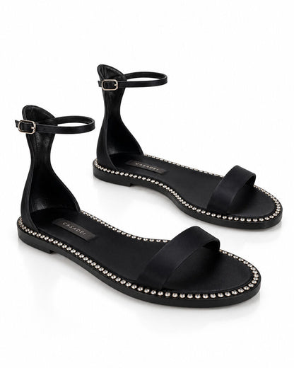 Shoes Satin NERO