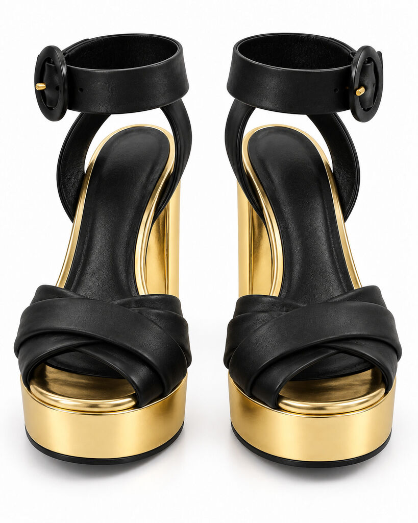 Shoes Nap/Lam NER+ORO