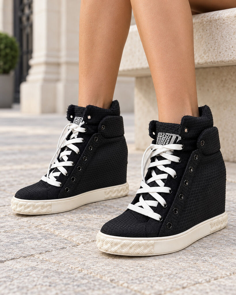 Shoes Tessuto ARG/NER