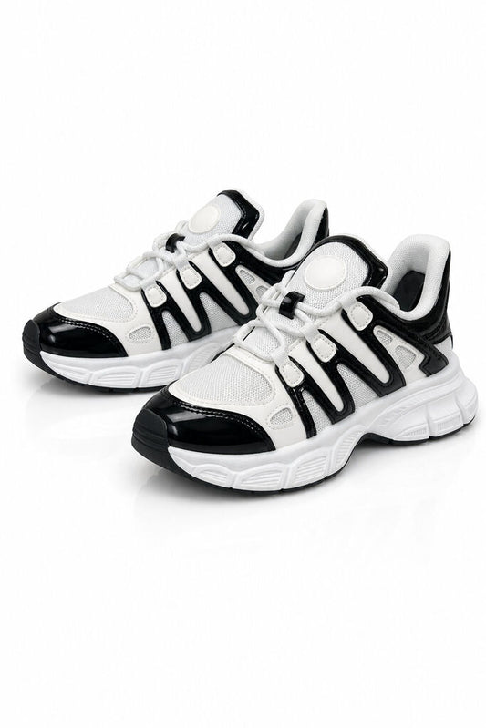Sneaker Pat/Mesh BLACK