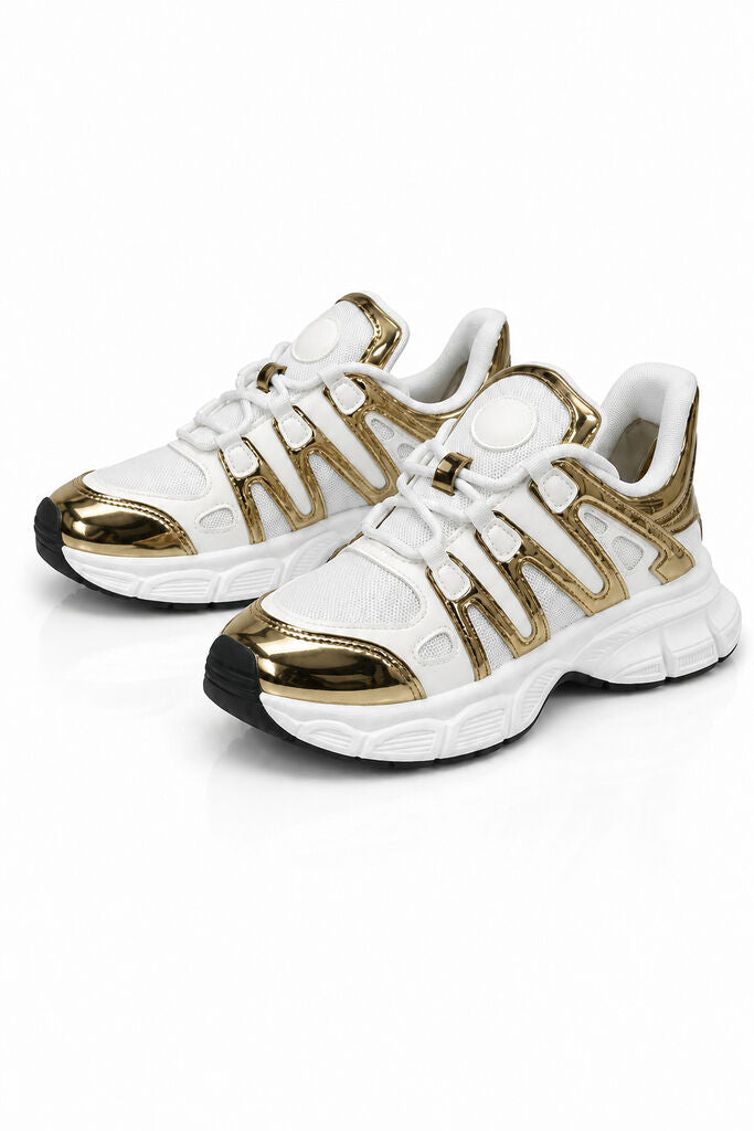 Sneaker Pat/Mesh GOLD
