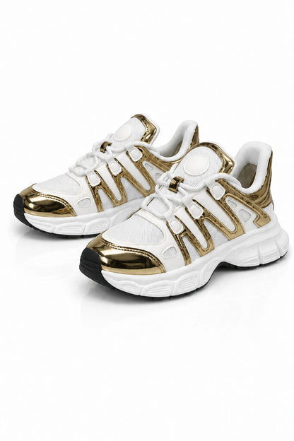Sneaker Pat/Mesh GOLD