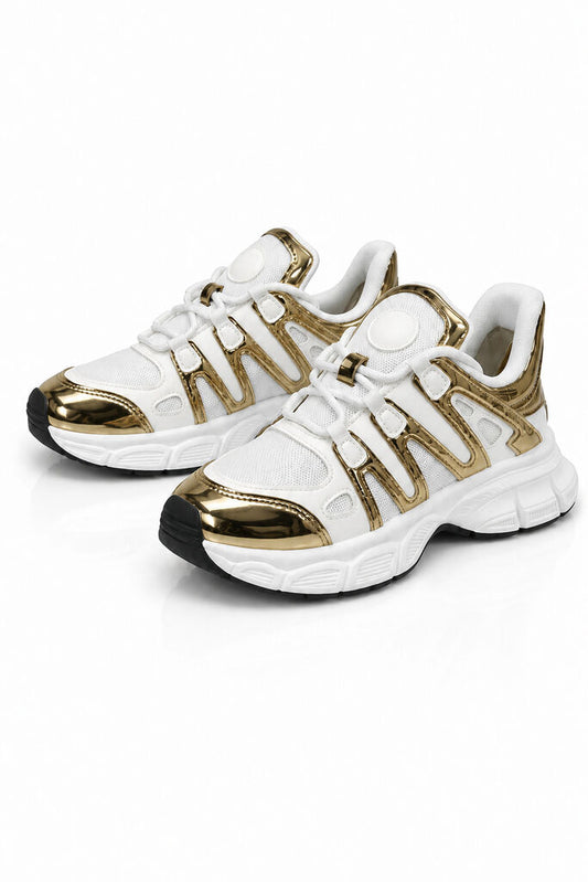 Sneaker Pat/Mesh GOLD