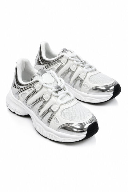 Sneaker Pat/Mesh SILVER