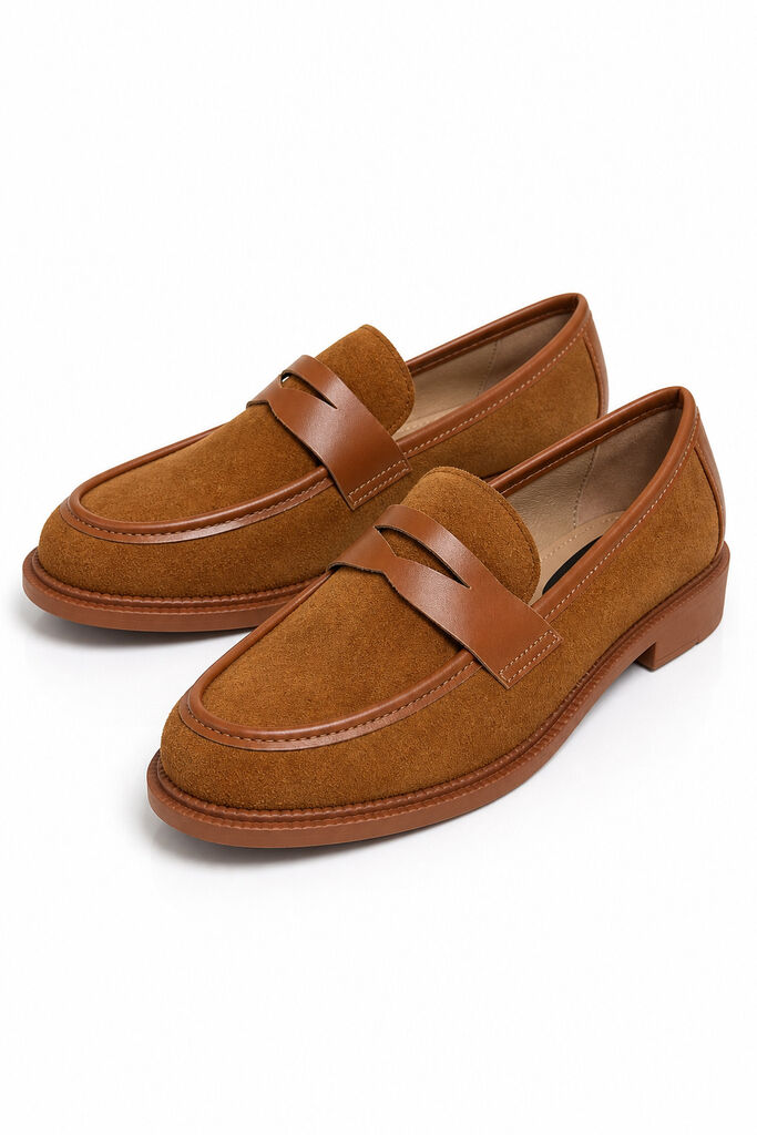 Loafer Suede CAMEL