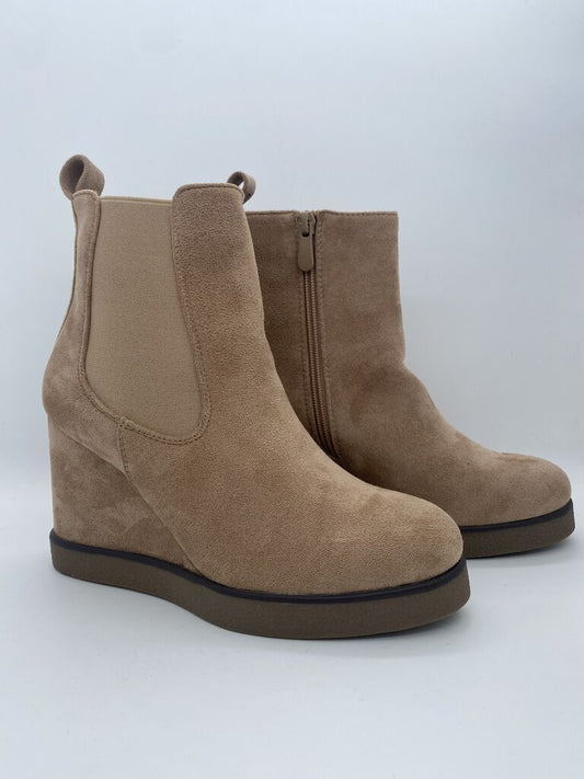 Ankle Boot Suede KHAKI