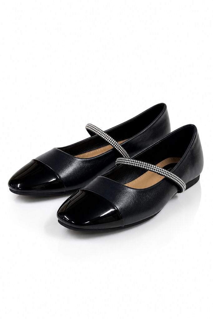 Mary Jane Shoe Nappa BLUE