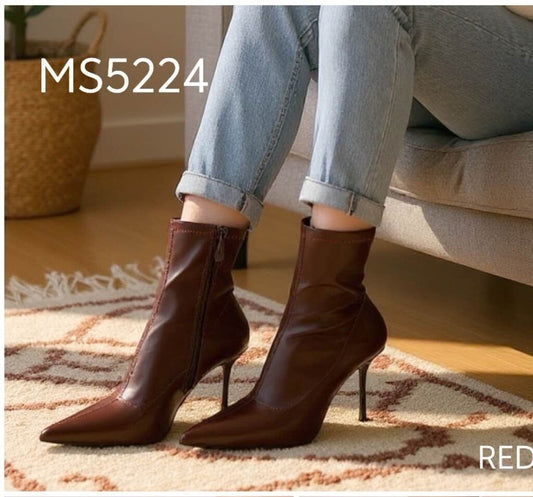 Ankle Boot Nappa BORDEAU
