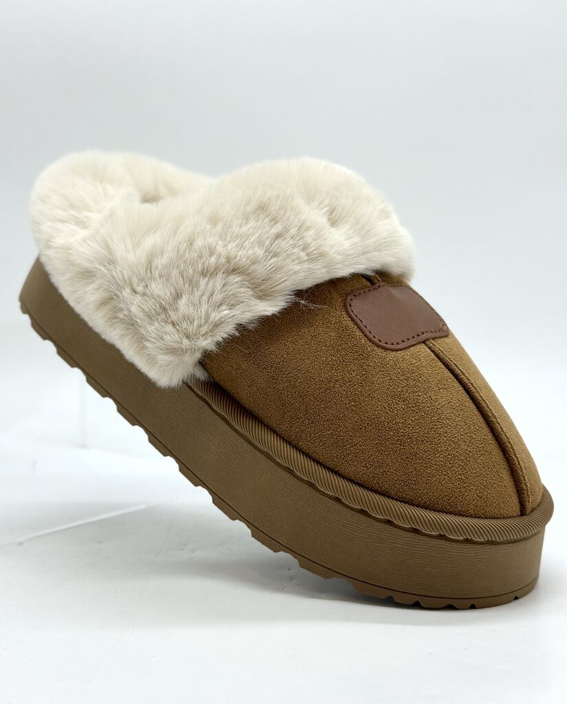 Clog Sue/Fur CAMEL