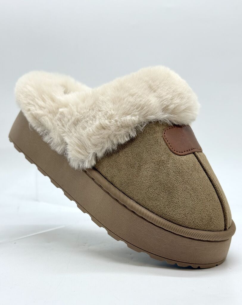 Clog Sue/Fur KHAKI