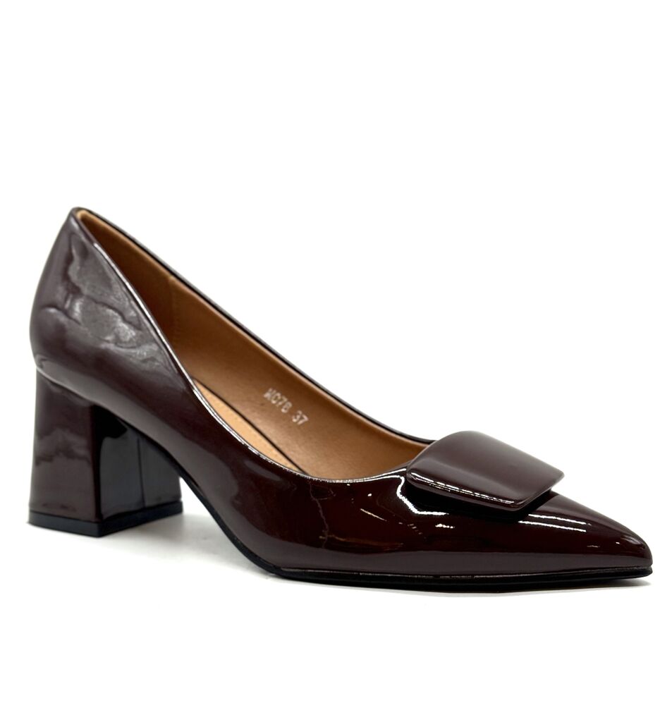 Pump Vernice BROWN