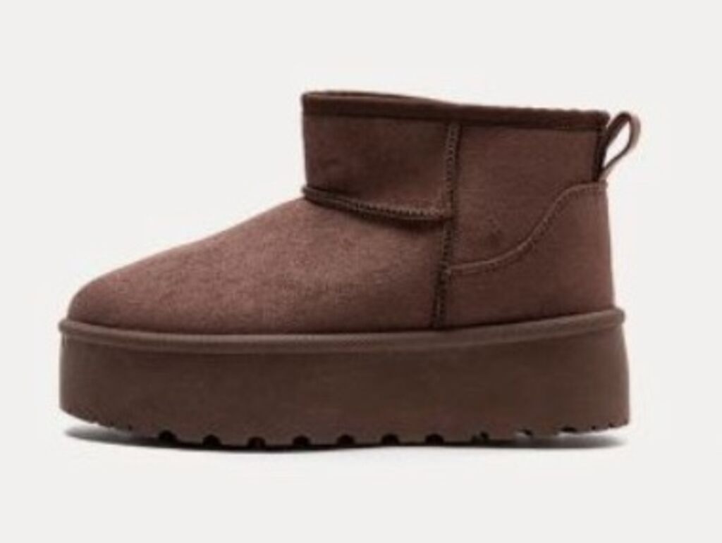 Ankle Boot Sue/Fur BROWN