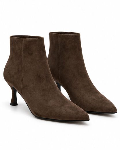 Ankle Boot Suede BROWN