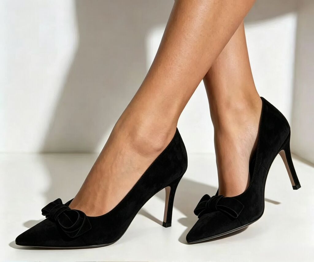 Pump Suede BLACK