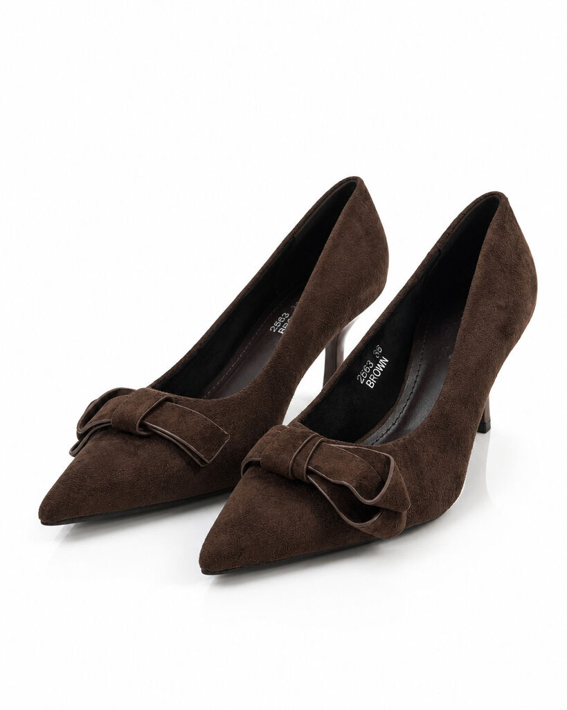 Pump Suede BROWN
