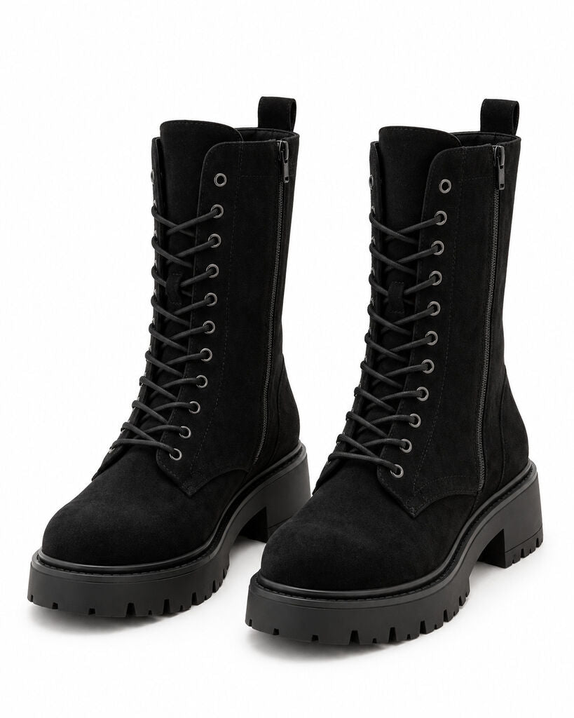 Ankle Boot Suede BLACK