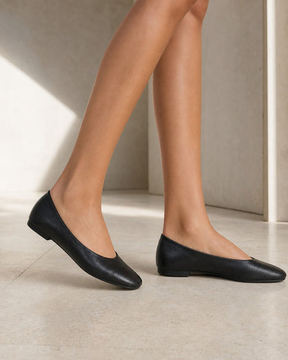 Ballerina Nappa BLACK
