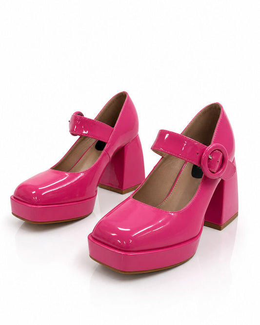 Shoes Vernice FUXIA