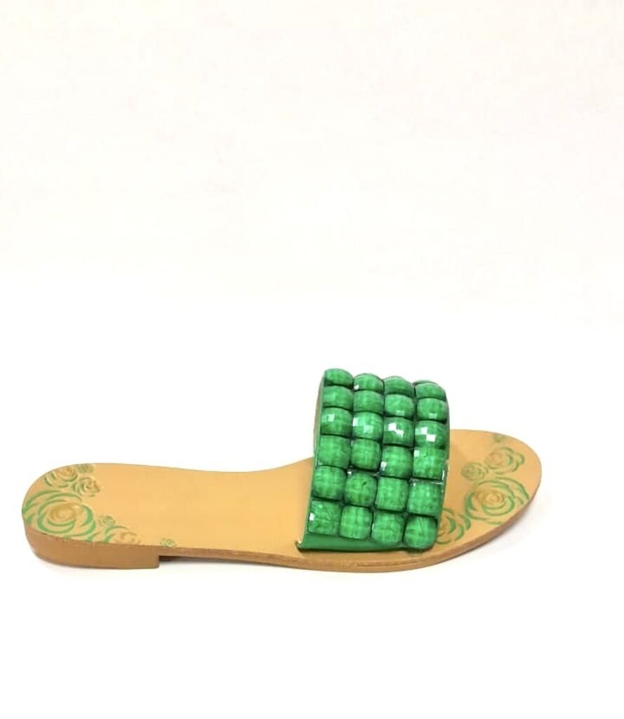 Slipper Stone GREEN