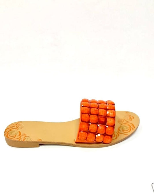 Slipper Stone ORANGE
