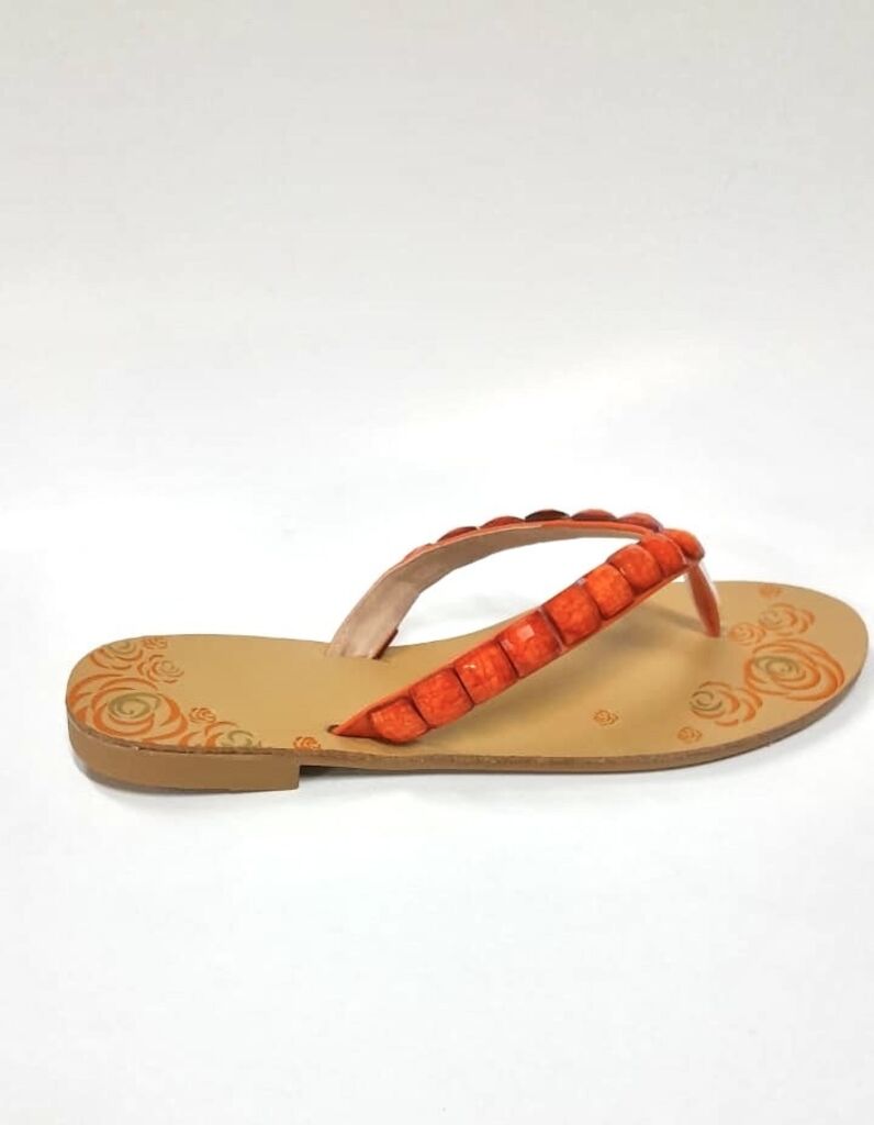Slipper Stone ORANGE