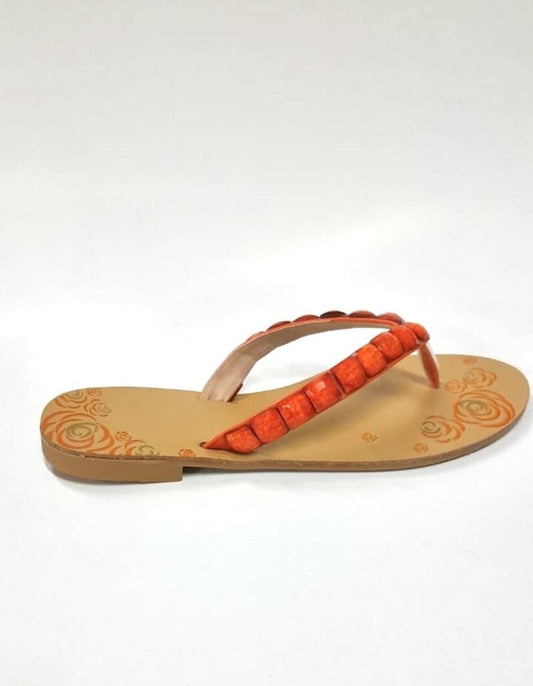Slipper Stone ORANGE