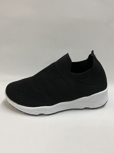 Slip on Sock BLK/WHI