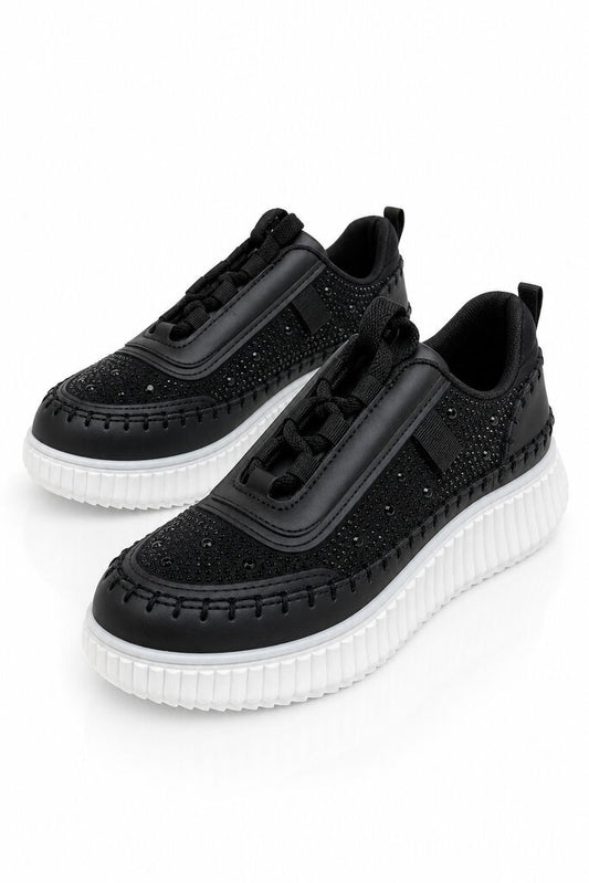 Sneaker Nap+Strass BLACK