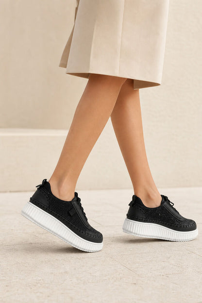 Sneaker Nap+Strass BLACK