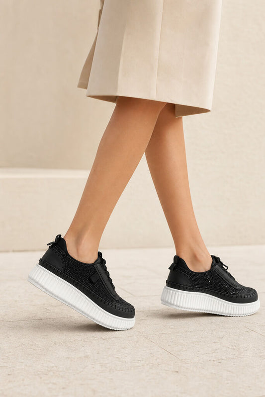 Sneaker Nap+Strass BLACK