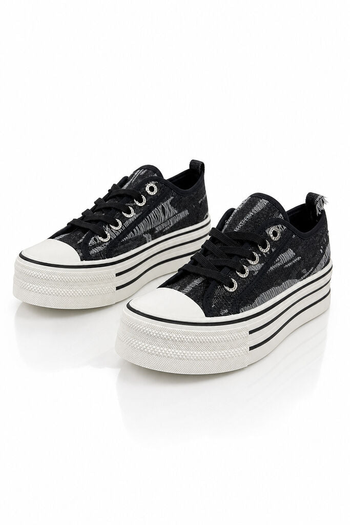 Sneaker Jeans BLACK