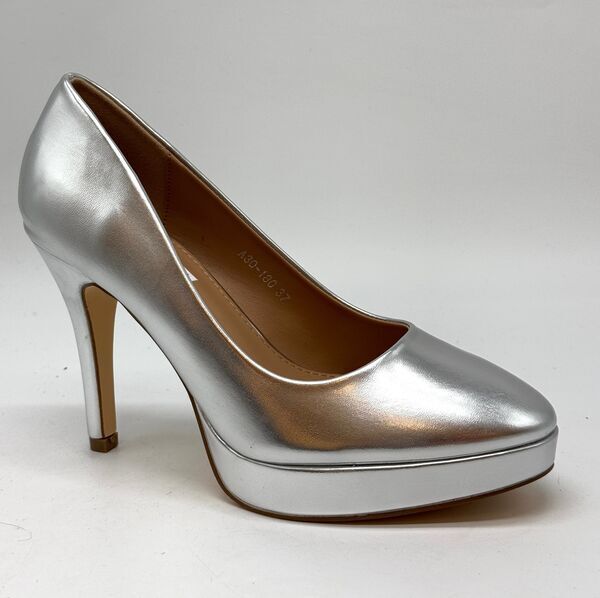 Pump Nappa SILVER