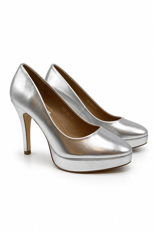 Pump Nappa SILVER