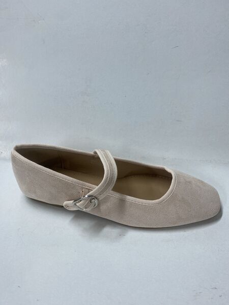Mary Jane Shoe Suede BEIGE