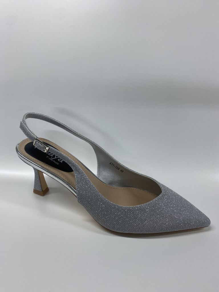 Sling-Back Eva SILVER