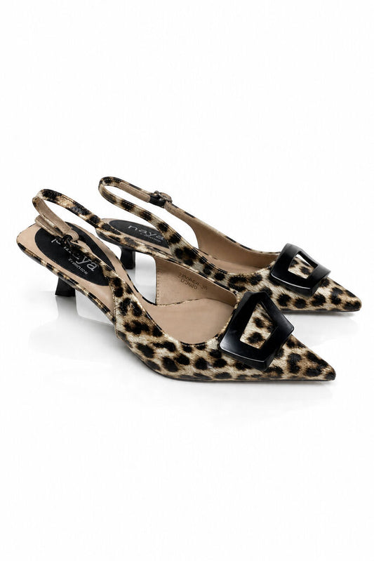 Sling-Back Leopard LEOPARD