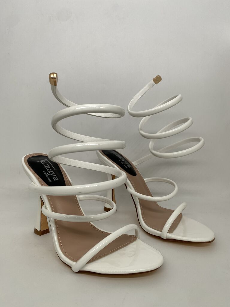 Sandal Vernice WHITE
