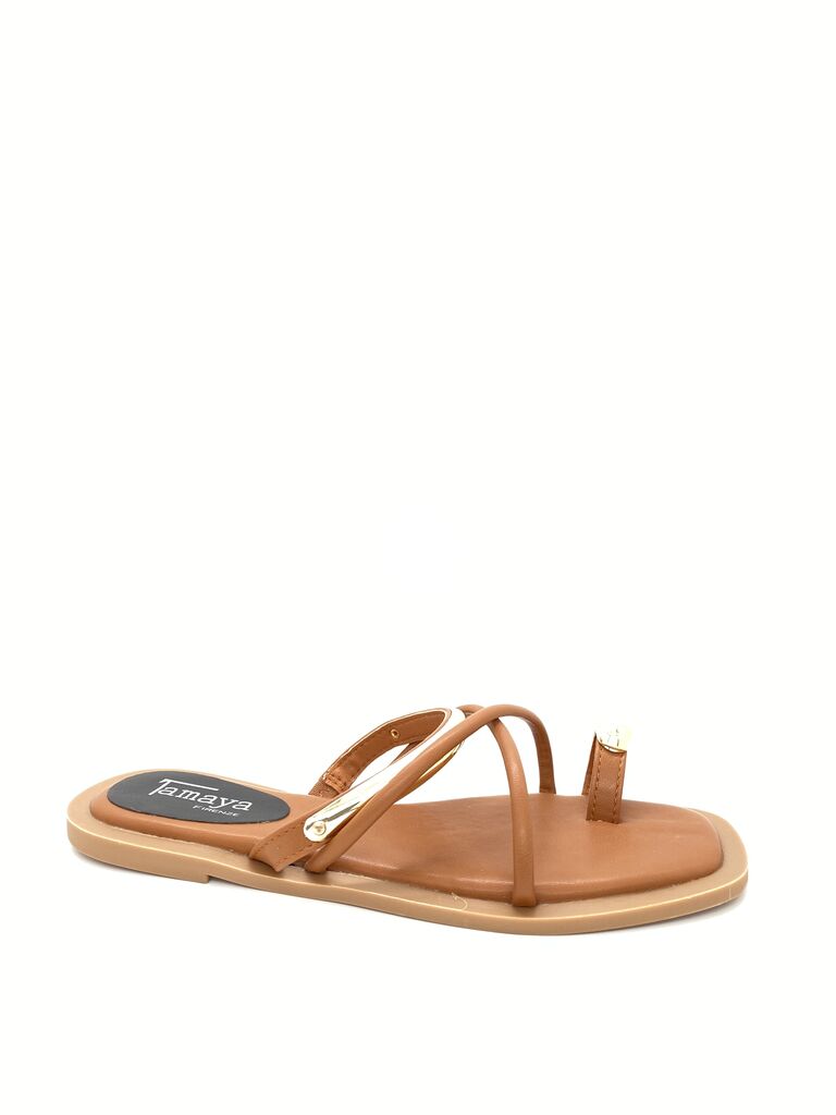 Flat Shoe Nappa CAMEL
