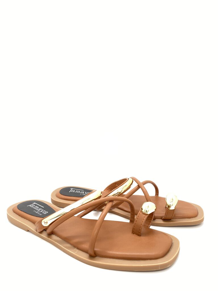 Flat Shoe Nappa CAMEL