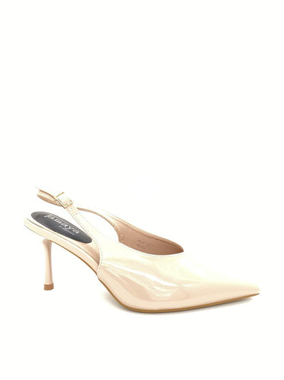 Sling-Back Vernice BEIGE