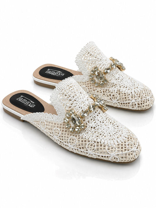 Mule Cord WHITE